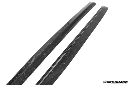 Faldones laterales estilo PS para Mercedes Benz Clase C W205 Coupé Carbonado 2015-2021
