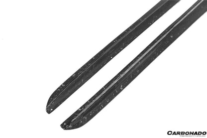 Faldones laterales estilo PS para Mercedes Benz Clase C W205 Coupé Carbonado 2015-2021