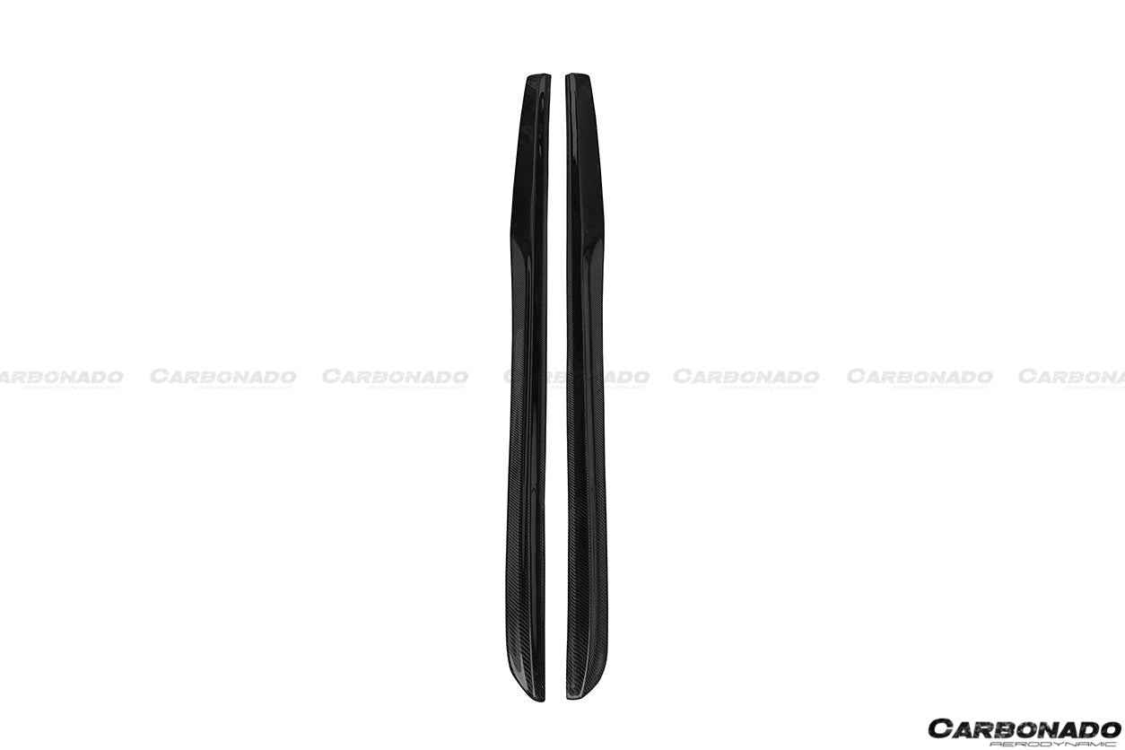 Faldones laterales estilo PS para Mercedes Benz Clase C W205 Coupé Carbonado 2015-2021