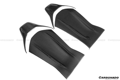 Carbonado 2015-2021 Mercedes Benz C63 & CLA45 & A45 AMG Sedan Carbon Fiber Seat-back Cover