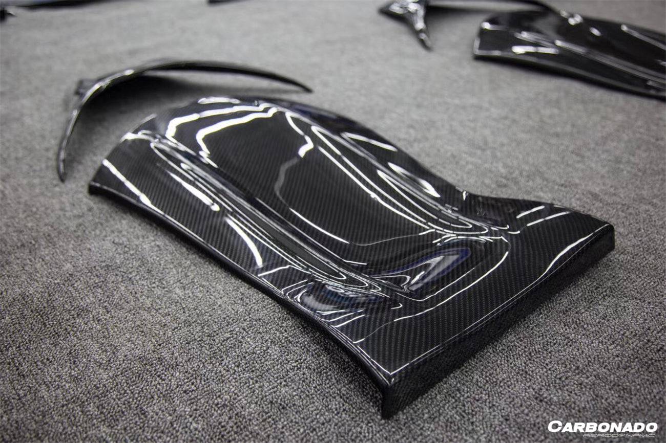 Carbonado 2015-2021 Mercedes Benz C63 & CLA45 & A45 AMG Sedan Carbon Fiber Seat-back Cover