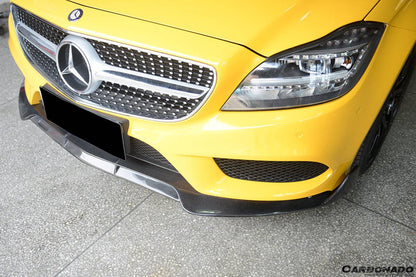 Carbonado 2015-2018 Mercedes Benz CLS Class W218 Sport BRS Style Front Lip (Not Fit AMG)