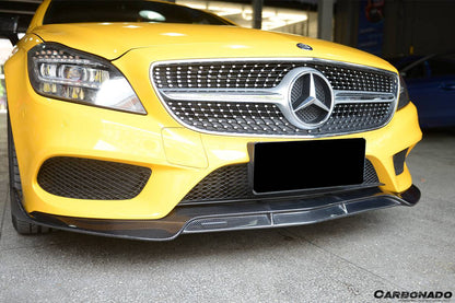 Carbonado 2015-2018 Mercedes Benz CLS Class W218 Sport BRS Style Front Lip (Not Fit AMG)