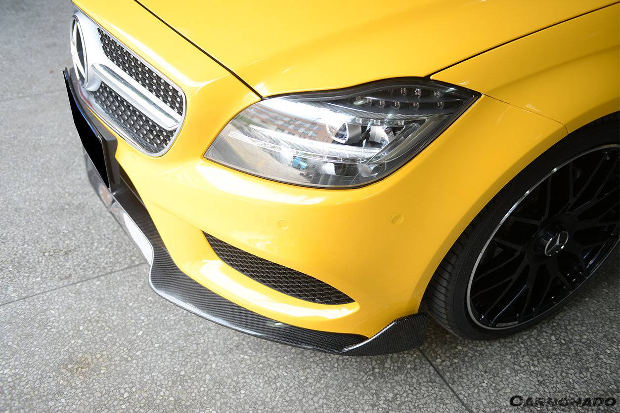 Carbonado 2015-2018 Mercedes Benz CLS Class W218 Sport BRS Style Front Lip (Not Fit AMG)