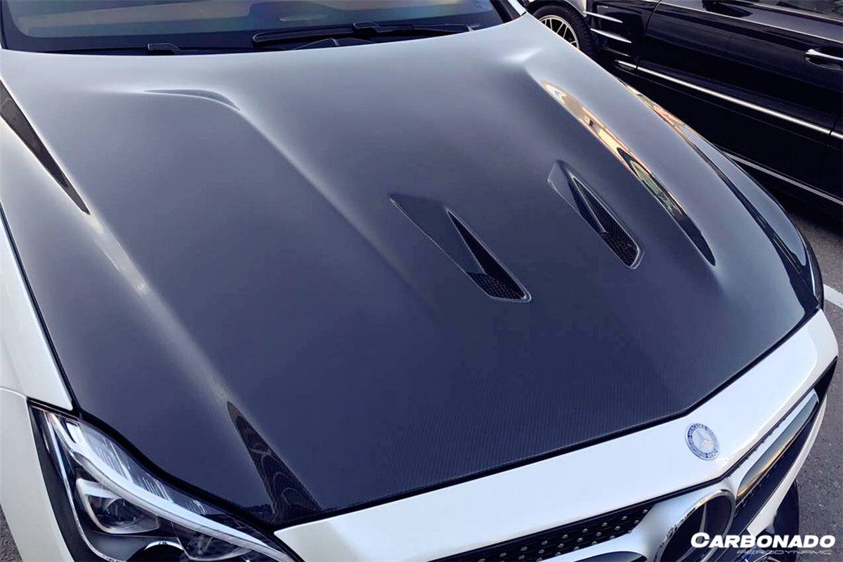 Carbonado 2011-2018 Mercedes Benz CLS W218 BK Style Hood
