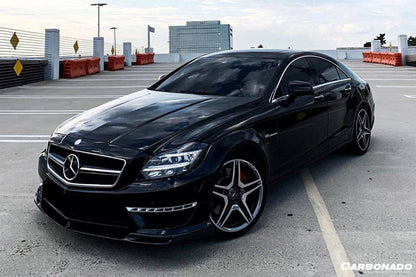 Carbonado 2011-2015 Mercedes Benz CLS63 AMG W218 VS Style Front Lip