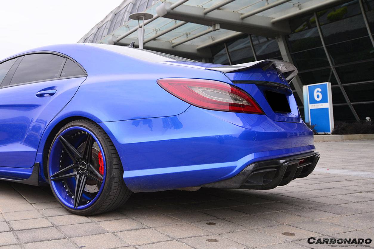 Carbonado 2011-2018 Mercedes Benz CLS CLS63 AMG W218 RT Style Trunk Spoiler