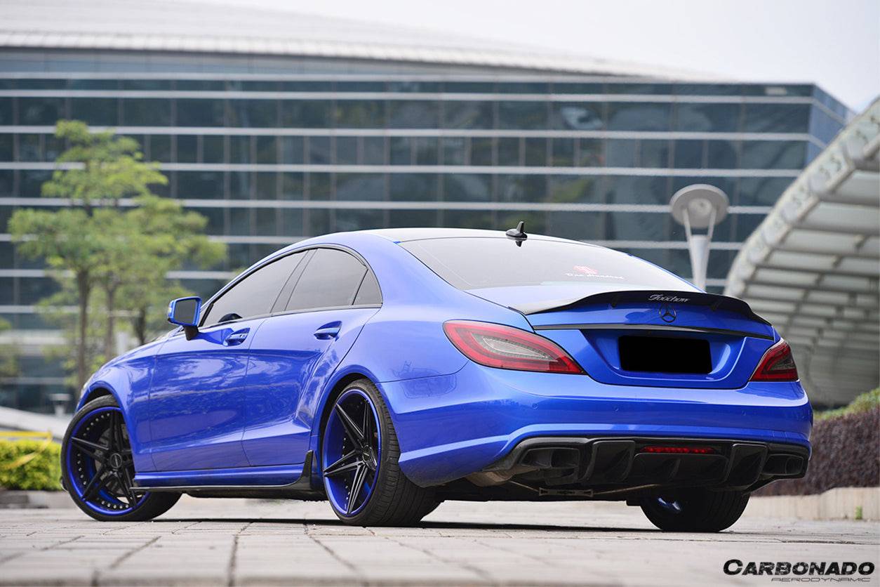 Carbonado 2011-2018 Mercedes Benz CLS CLS63 AMG W218 RT Style Trunk Spoiler