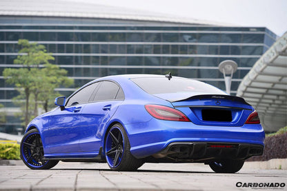 Carbonado 2011-2018 Mercedes Benz CLS CLS63 AMG W218 RT Style Trunk Spoiler