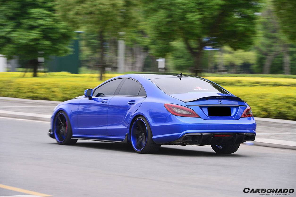 Carbonado 2011-2018 Mercedes Benz CLS CLS63 AMG W218 RT Style Trunk Spoiler