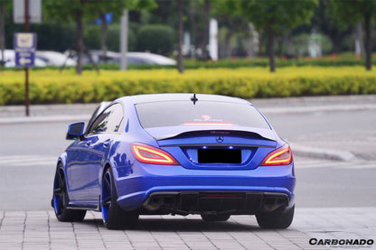 Carbonado 2011-2018 Mercedes Benz CLS CLS63 AMG W218 RT Style Trunk Spoiler
