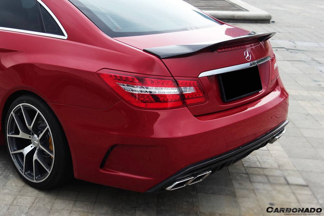 Carbonado 2010-2016 Mercedes Benz E Class W207 Coupe RT Style Trunk Spoiler