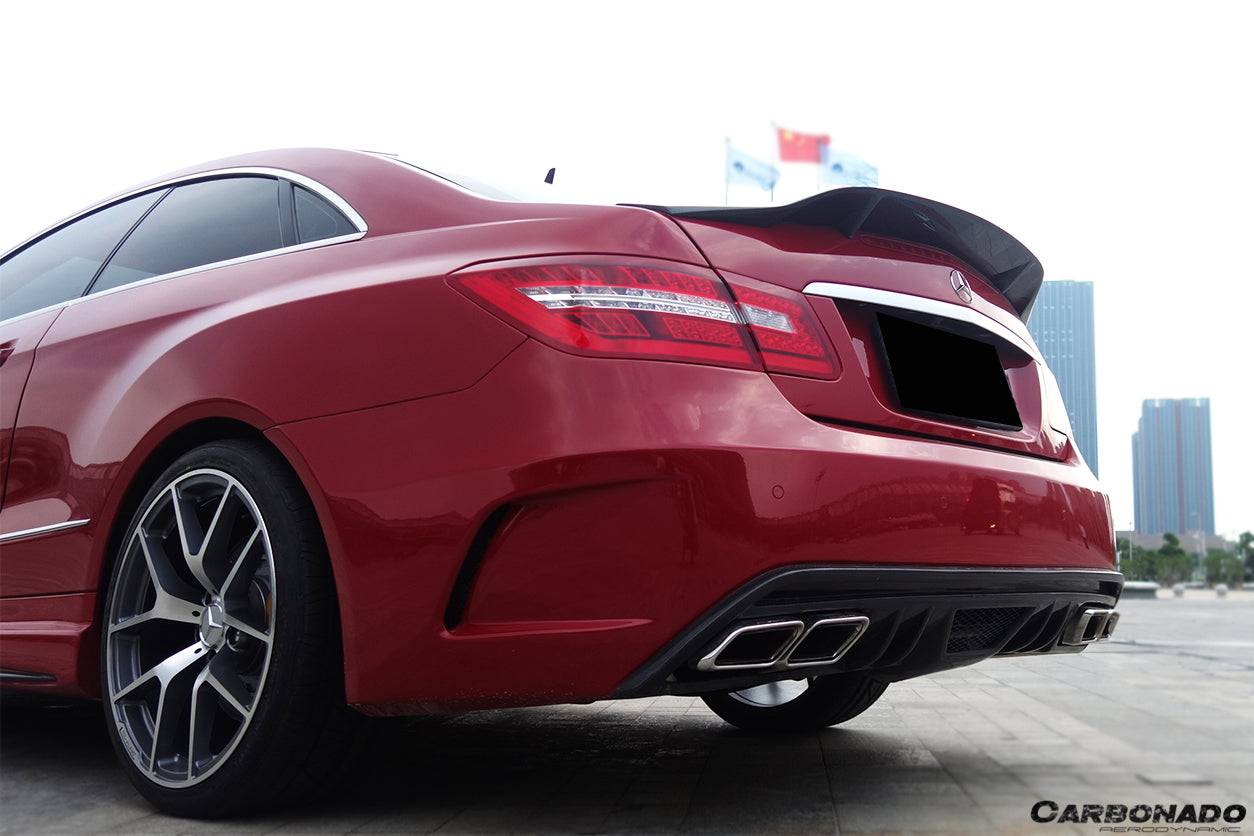 Carbonado 2010-2016 Mercedes Benz E Class W207 Coupe RT Style Trunk Spoiler
