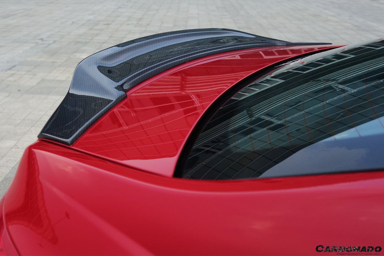 Carbonado 2010-2016 Mercedes Benz E Class W207 Coupe RT Style Trunk Spoiler