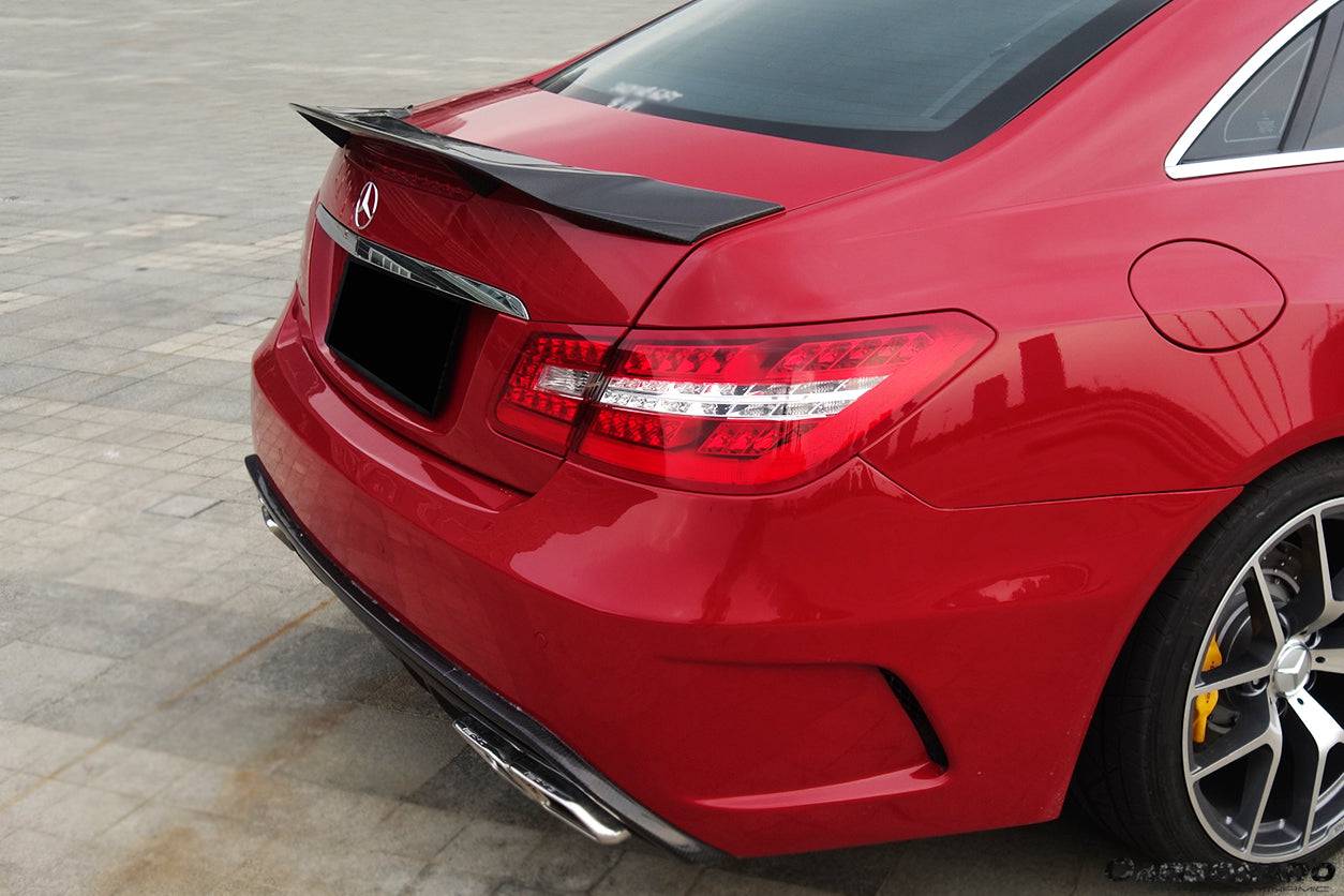 Carbonado 2010-2016 Mercedes Benz E Class W207 Coupe RT Style Trunk Spoiler