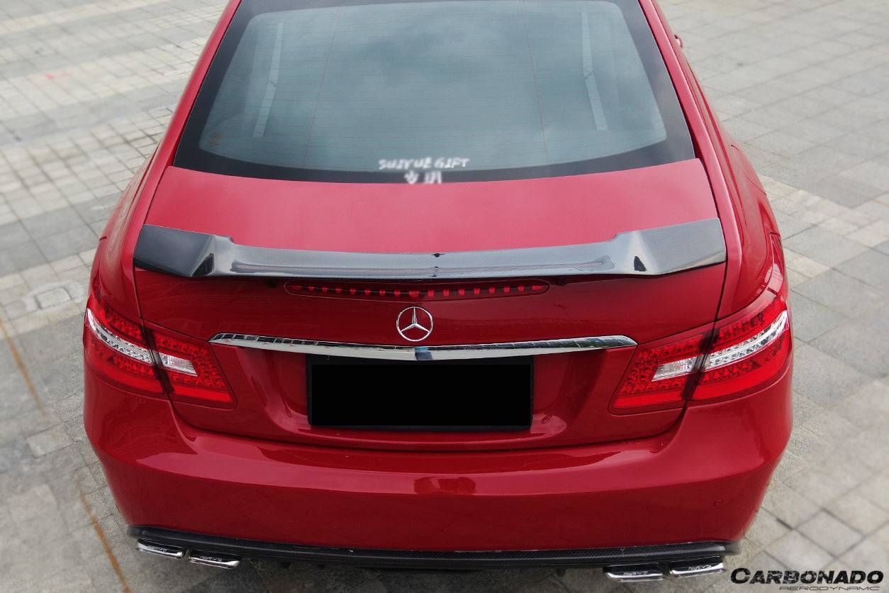Carbonado 2010-2016 Mercedes Benz E Class W207 Coupe RT Style Trunk Spoiler