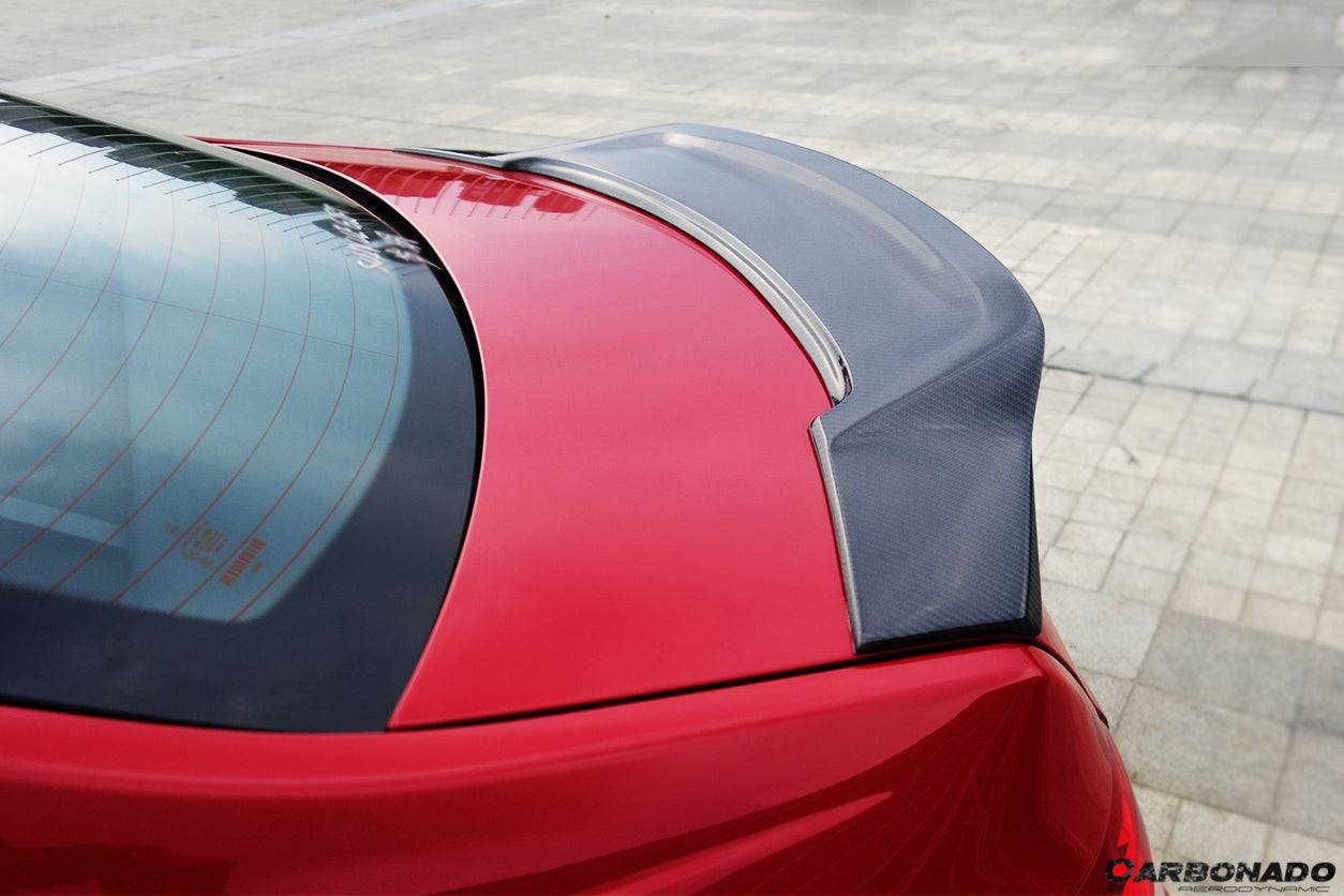 Carbonado 2010-2016 Mercedes Benz E Class W207 Coupe RT Style Trunk Spoiler