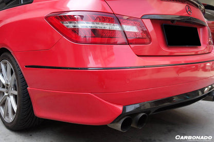 Carbonado 2010-2013 Mercedes Benz E Class W207 Coupe LS Style Rear Lip Caps