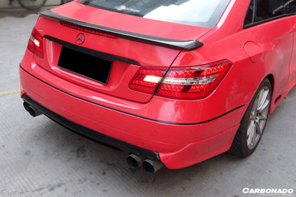 Carbonado 2010-2013 Mercedes Benz E Class W207 Coupe LS Style Rear Lip Caps