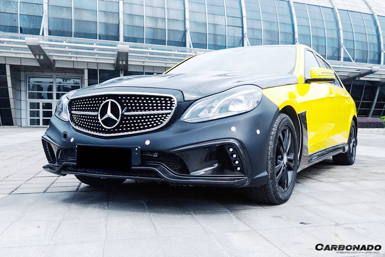 Carbonado 2014-2016 Mercedes Benz E Class W212 WD Style Front Bumper w/led