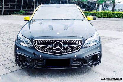 Carbonado 2014-2016 Mercedes Benz E Class W212 WD Style Front Bumper w/led