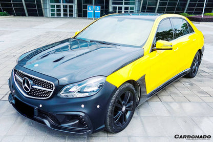 Carbonado 2014-2016 Mercedes Benz E Class W212 WD Style Full Body Kit
