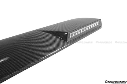 Carbonado 2019-2025 Mercedes Benz G-Class W464 | W465 G-Wagon BR Style Front Roof Spoiler | Fit G500,G550,G63 AMG