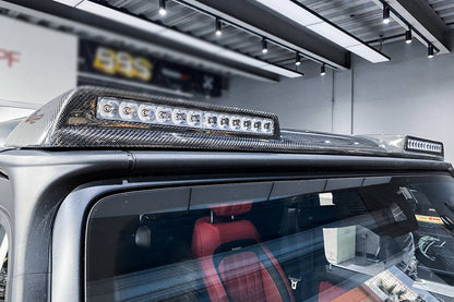 Carbonado 2019-2025 Mercedes Benz G-Class W464 | W465 G-Wagon BR Style Front Roof Spoiler | Fit G500,G550,G63 AMG