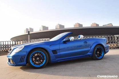Carbonado 2008-2012 Mercedes Benz R230 SL-Class WD Style Wide Full Body Kit