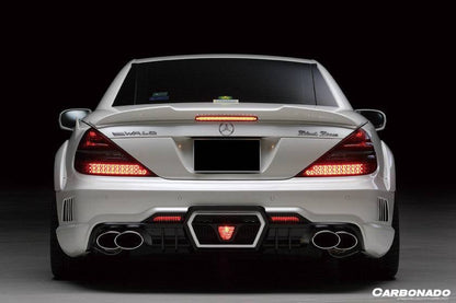 Carbonado 2008-2012 Mercedes Benz R230 SL-Class WD Style Trunk Spoiler