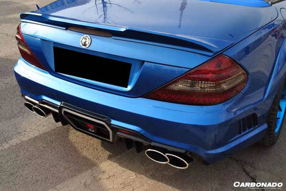 Carbonado 2008-2012 Mercedes Benz R230 SL-Class WD Style Trunk Spoiler
