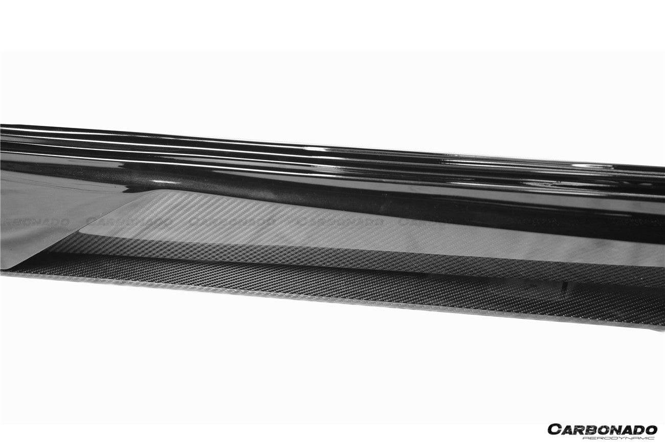 Faldones laterales estilo Carbonado 2017-2020 Mercedes Benz S63 AMG W222.2 Sedan MSY