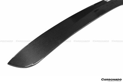 Carbonado 2014-2020 Mercedes Benz S63 AMG W222 Sedan MSY Style Carbon Fiber Roof Spoiler