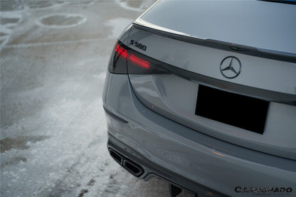 Carbonado 2021-UP Mercedes Benz S Class W223 Sedan MSY Style Trunk Spoiler