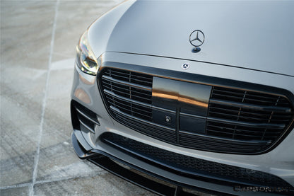 Carbonado 2021-UP Mercedes Benz S Class W223 4Matic Sedan MSY Style Front Bumper Vents