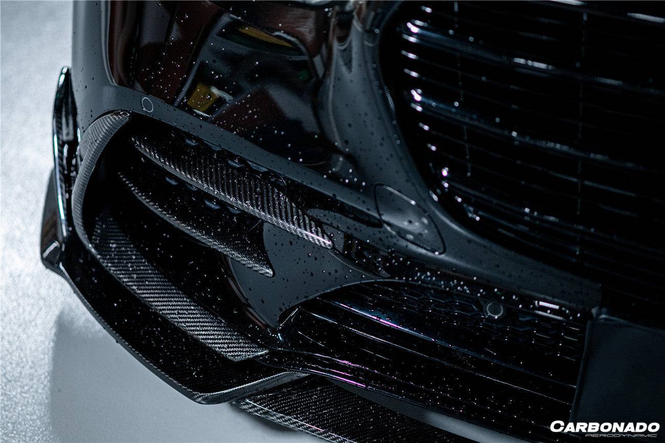 Carbonado 2021-UP Mercedes Benz S Class W223 4Matic Sedan MSY Style Front Bumper Vents