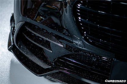 Carbonado 2021-UP Mercedes Benz S Class W223 4Matic Sedan MSY Style Front Bumper Vents