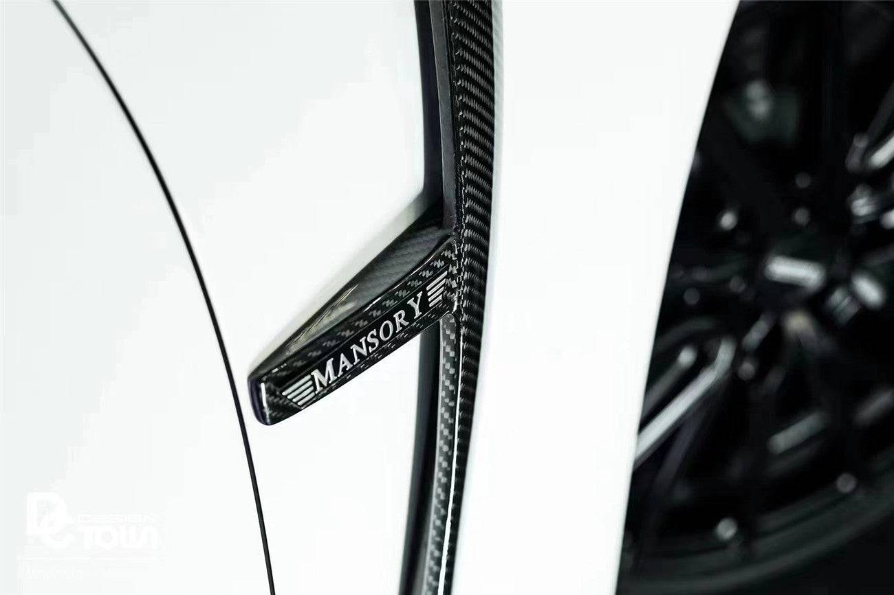 Carbonado 2021-UP Mercedes Benz S Class W223 Sedan MSY Style Front Fender Vents
