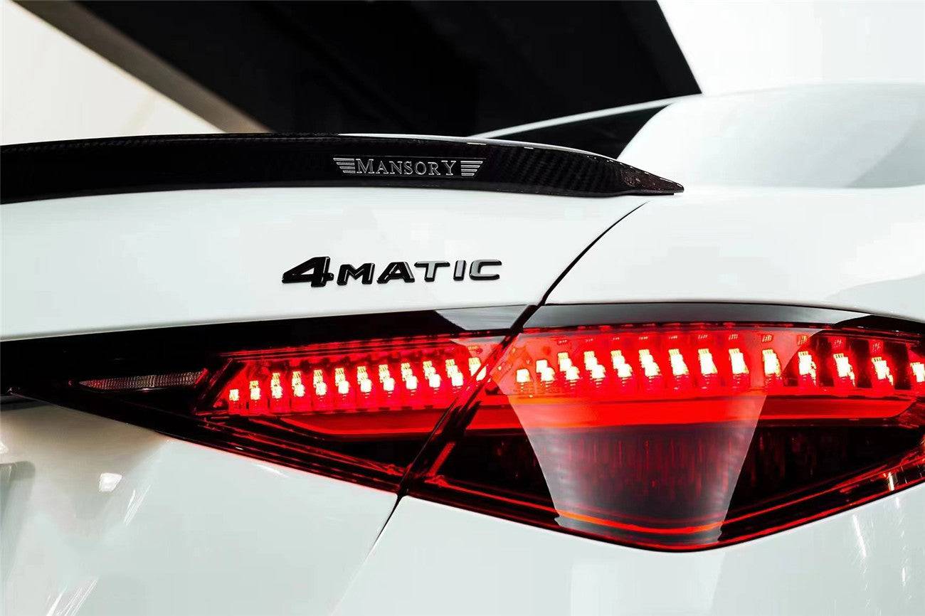 Carbonado 2021-UP Mercedes Benz S Class W223 Sedan MSY Style Trunk Spoiler
