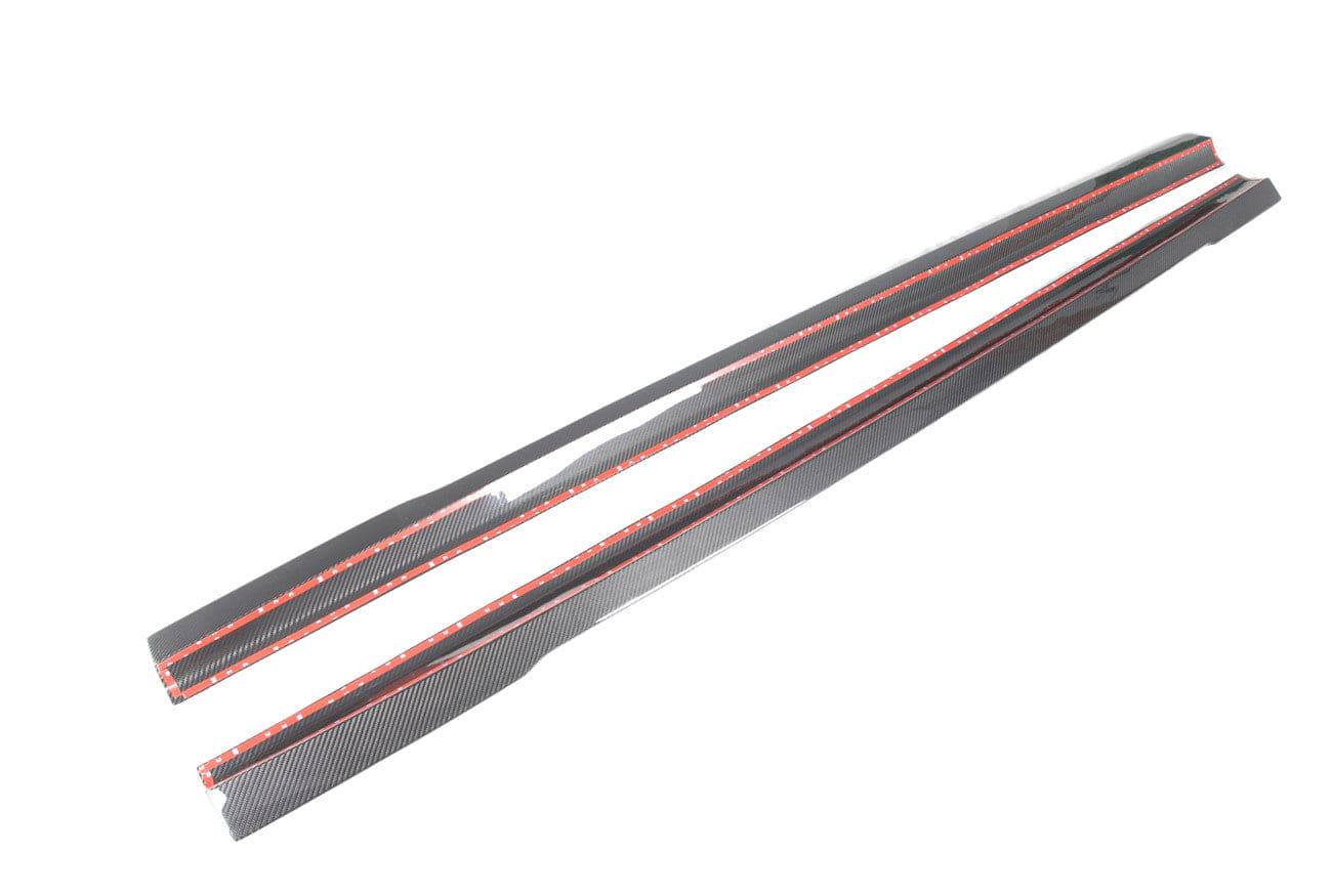 Carbonado 2021-UP Mercedes Benz S Class W223 Sedan MSY Style Side Skirts (Long Model)