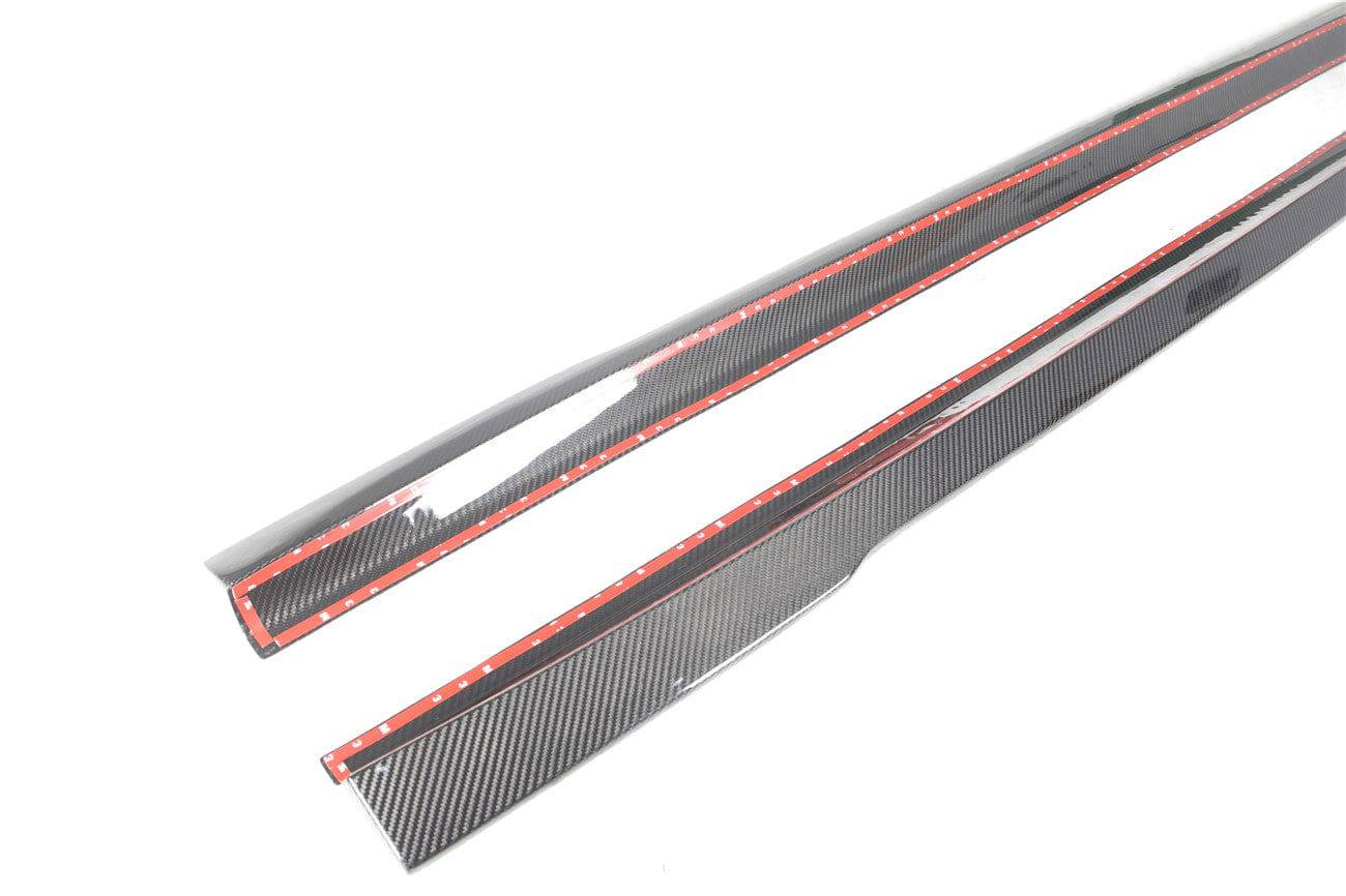 Carbonado 2021-UP Mercedes Benz S Class W223 Sedan MSY Style Side Skirts (Long Model)