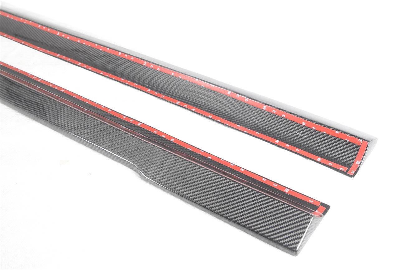 Carbonado 2021-UP Mercedes Benz S Class W223 Sedan MSY Style Side Skirts (Long Model)