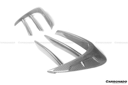 Carbonado 2021-UP Mercedes Benz S Class W223 4Matic Sedan MSY Style Front Bumper Vents