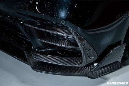 Carbonado 2021-UP Mercedes Benz S Class W223 4Matic Sedan MSY Style Front Bumper Vents