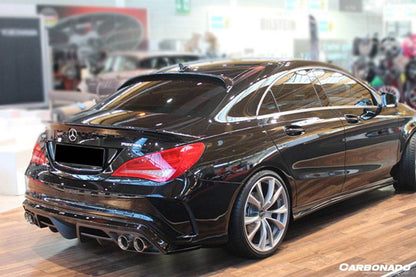 Carbonado 2014-2016 Mercedes Benz W117 CLA Sport   CLA45 AMG PA Style Trunk Spoiler