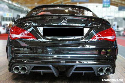 Carbonado 2014-2016 Mercedes Benz W117 CLA Sport   CLA45 AMG PA Style Trunk Spoiler