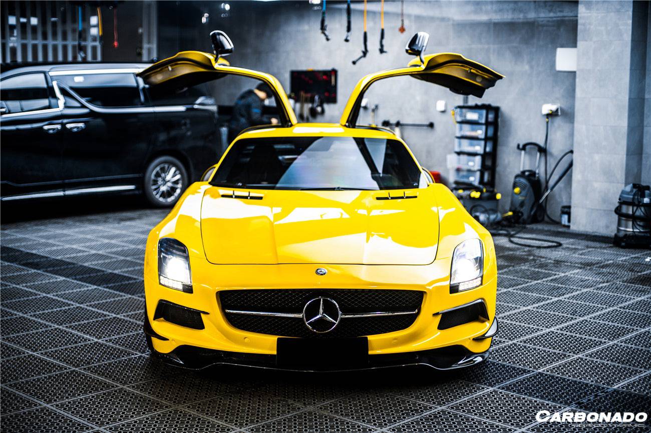 Parachoques delantero estilo BKSS para Mercedes Benz W197 SLS AMG Carbonado 2010-2015
