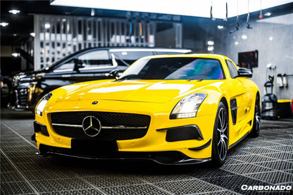 Parachoques delantero estilo BKSS para Mercedes Benz W197 SLS AMG Carbonado 2010-2015