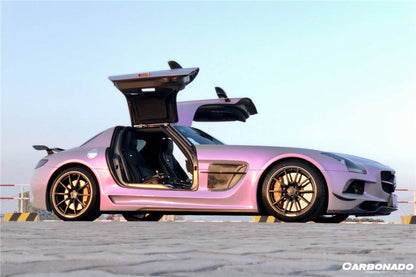 Parachoques delantero estilo BKSS para Mercedes Benz W197 SLS AMG Carbonado 2010-2015