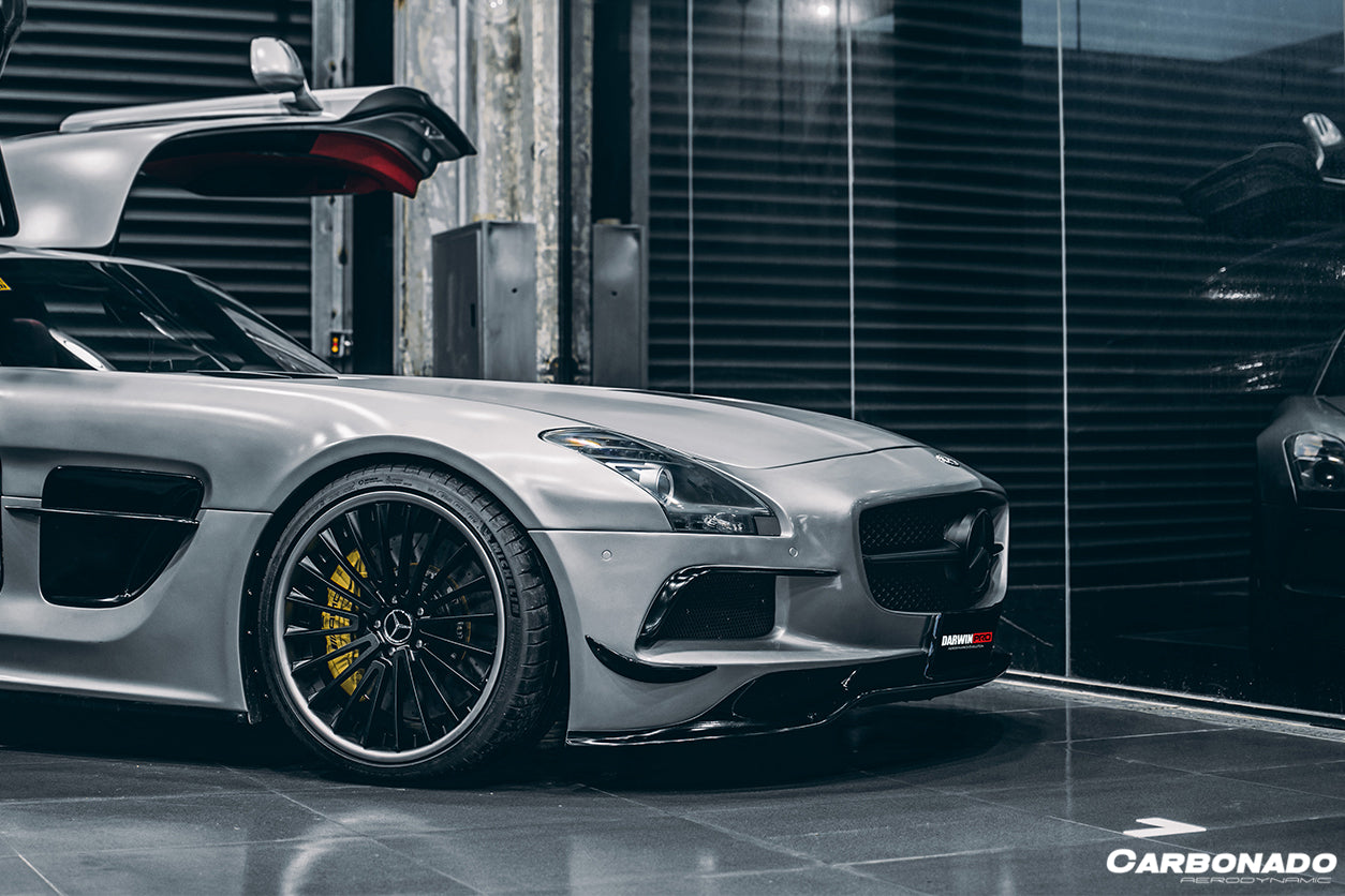 Parachoques delantero estilo BKSS para Mercedes Benz W197 SLS AMG Carbonado 2010-2015